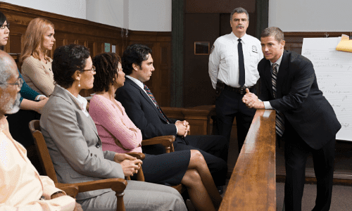 Lawyer and Jury