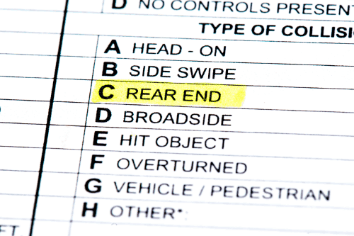 Accident Report Sheet